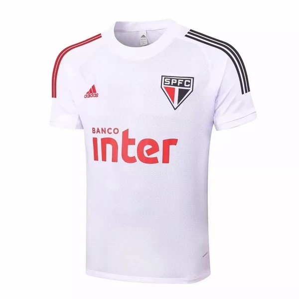 Camiseta de Entrenamiento São Paulo 2020 2021 Blanco
